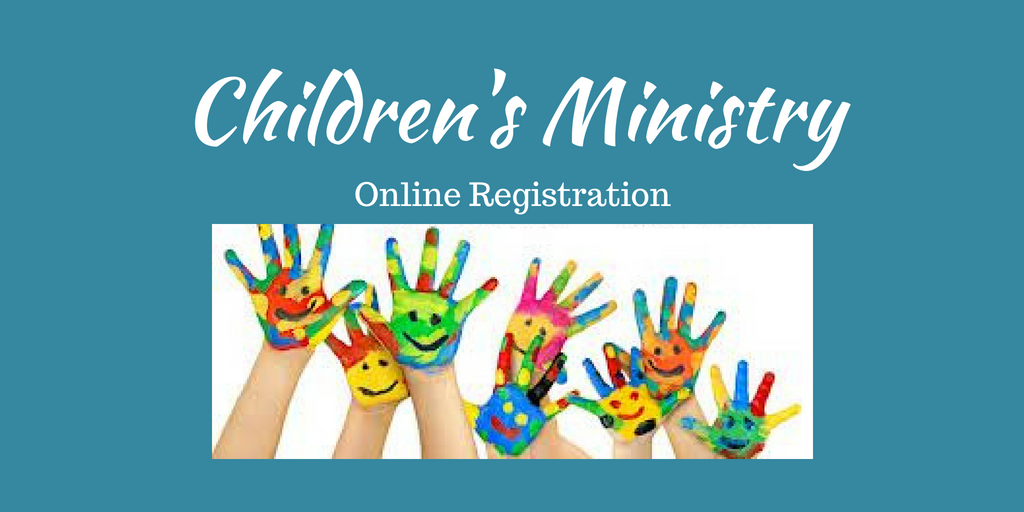 Children’s Ministry Online Registration Form – Church in the City